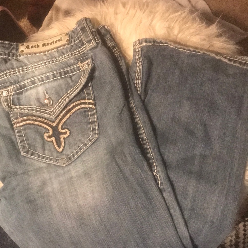 Rock Revival, Mens Size 32, Blue Denim